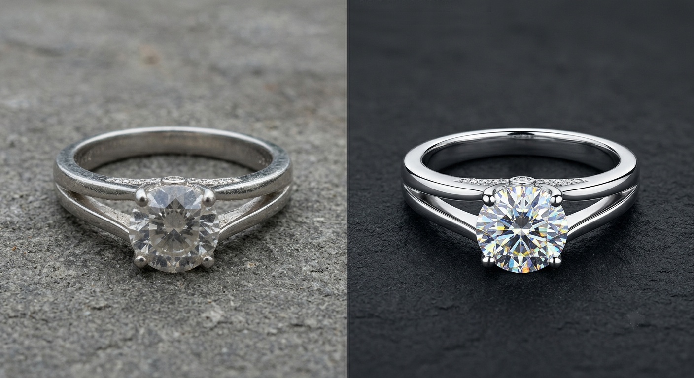 High-End Jewelry Retouching Service Sample