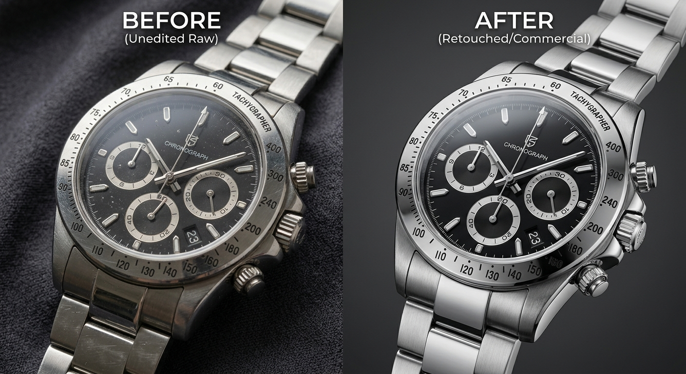 Commercial Product Retouching Service Sample