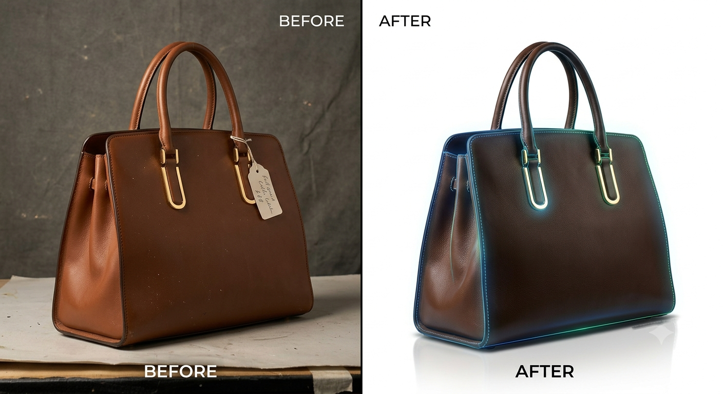 AI & Human Edited Luxury Product